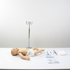 Acceso a la Punción Venosa Sistémica en Bebés - Venas del Cuello de la Pierna Derecha, Producto de Ciencia Médica - Product Image 3