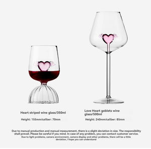 Nouveau Verre à Vin Rose en Verre Borosilicate Créatif Style Nordique INS, Verre à Vin Rouge Tendance - Product Image 6