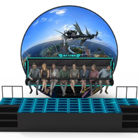 Cinéma volant 2026 nouveau théâtre volant 3D 4D 5D 6D 7D 8D 9D 10D 11D 12D dôme cinéma réalité virtuelle simulateur de mouvement VR cinéma
