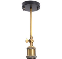 Douille pour ampoules Edison E27, rétro, Vintage, Style Antique, pièces, socle de lampe suspendue au plafond