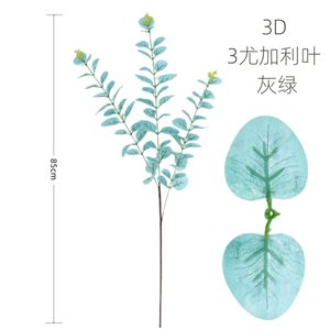 Feuilles d'eucalyptus artificielles Senwei, fleurs en soie, verdure de 10 cm et moins, pour la décoration intérieure - Product Image 2