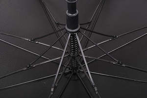 27 дюймов, высококачественный индивидуальный логотип, рекламный Стекловолоконный вал, большой зонт, ветрозащитный прямой зонт для гольфа - Product Image 6