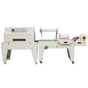 DFQC450 Prix usine Machines de scellage thermique pneumatiques et machines d'emballage sous tunnel rétractable - Product Image 1