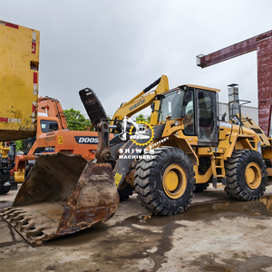 รถตักล้อยางมือสองคุณภาพสูง VOLVO L105 พร้อมปั๊มเครื่องยนต์เดิม รถตักล้อยางมือสอง VOLVO L105 L50 L180 รถตักหน้า VOLVO - Product Image 2