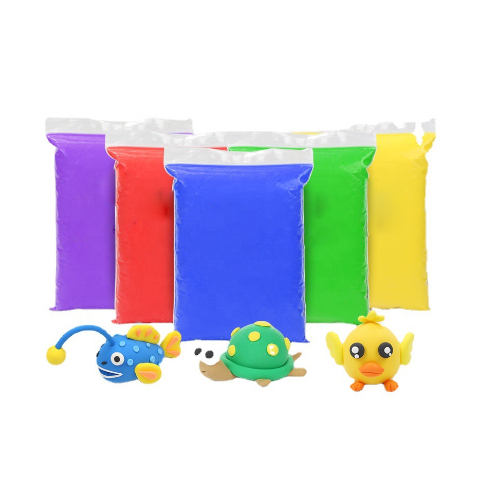 Детская игрушка «сделай сам», цветная глина из пластика, 24 цвета, Ультралегкая глина 100 г в упаковке, светлая кирпичная глина для рук и ног, полимерная глина