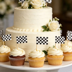 Mini Stecchini Decorativi <span class=keywords><strong>per</strong></span> Buffet, Matrimoni, Frutta, Cupcake, Hamburger, Sandwich, Decorazioni <span class=keywords><strong>per</strong></span> Alimenti, Bandierine <span class=keywords><strong>per</strong></span> Dessert - Product Image 6