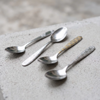 Ensemble de couverts en acier inoxydable pas cher en gros, couteau, fourchette, cuillère, argenterie pour restaurant, supermarché