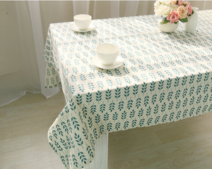 Leaves Design 10%Linen and 90%Cotton <strong>Table</strong> Cloth Tablecloth <strong>Dining</strong> <strong>Table</strong> <strong>Covers</strong> - Product Image 2