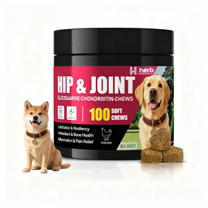 Suplemento de Colágeno Múltiple en Tabletas Masticables para Perros, Marca Privada OEM/ODM, Apoyo de Colágeno para la Salud de las Articulaciones y la Piel - Product Image 1