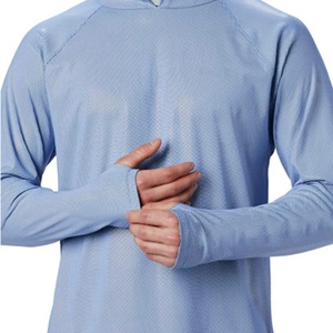 เสื้อเชิ้ตโพลีเอสเตอร์สำหรับล่าสัตว์ เสื้อกันรังสียูวี แขนยาวสำหรับตกปลา แบบ unisex พร้อมหน้ากาก - Product Image 4