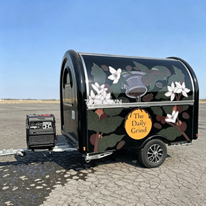 Fast Mobile Kitchen Food Vending Cart Hot Dog Electric Food Truck <b>Trailer</b> - Product Image 2