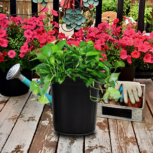 Vaso <span class=keywords><strong>per</strong></span> <span class=keywords><strong>semi</strong></span> vaso <span class=keywords><strong>per</strong></span> <span class=keywords><strong>fiori</strong></span> vasi <span class=keywords><strong>per</strong></span> vivaio in plastica <span class=keywords><strong>da</strong></span> gallone - Product Image 6