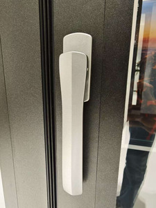 Porta Scorrevole Pieghevole Moderna in Lega di Alluminio Bastion con Doppio Vetro e Zanzariera, Superficie Rifinita Impermeabile per Interni Cucina - Product Image 4