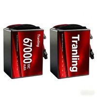 Batterie HV à semi-conducteurs grande capacité 6S 16S 22S 24S Lithium-ion pour drone agricole 67000mAh 68000mAh Cathode LiNiMnCoO2
