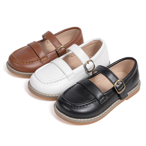 Zapatos Nuevos para Niñas, Zapatos de PU con Suela de Goma Cómoda, Zapatos de Vestir - Product Image 6