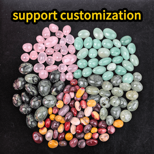 Pierres naturelles personnalisables, <span class=keywords><strong>labradorite</strong></span> polie, obsidienne, fluorite, quartz, matériaux mixtes, cristaux roulés pour la guérison - Product Image 3