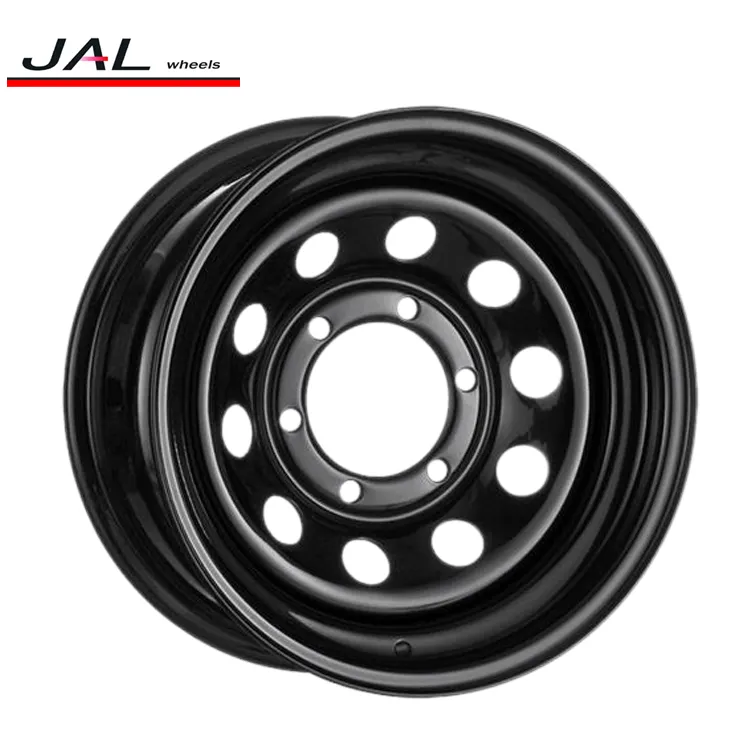 15X10 Đen Kết Thúc Xe Rims 5 Lug Lỗ 4X4 Tùy Chỉnh Offroad Bánh Xe Thể Thao