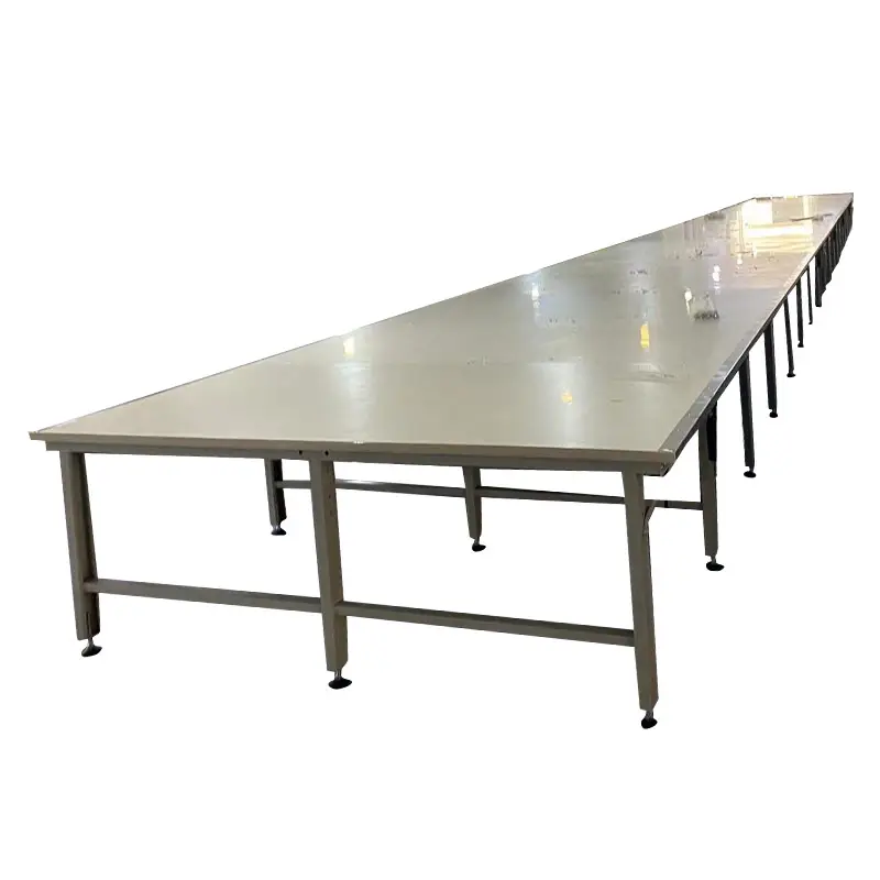 Cloth Cutting Table And Paver Table Board Clothing Factory Automatic Cloth Slotting Machine Workbench