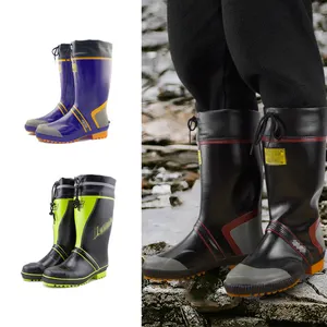 LAPPS Hot Sale Rubber Best Men's Garden Rain Boots Fishing Boots Hunting Boots