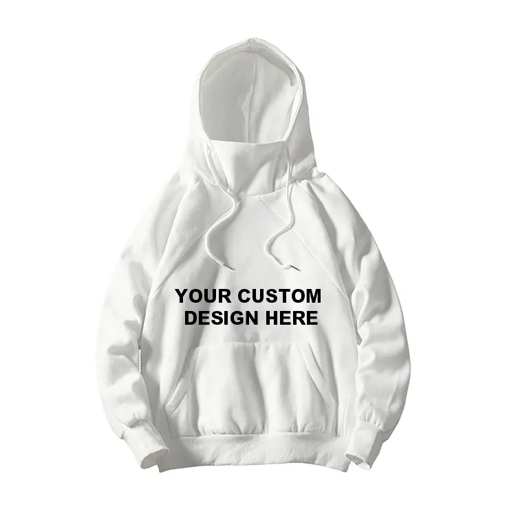High Quality Ccustom hoodies with own logo men's t-shirts long sleeve hoody sweaters for men