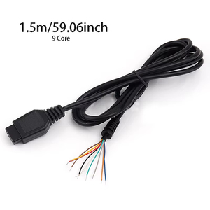 Cable de Extensión para Control de Videojuegos de 9 Pines y 1.5 m para <span class=keywords><strong>Sega</strong></span> Genesis 2 y <span class=keywords><strong>3</strong></span>, Cable de Conexión para <span class=keywords><strong>Mega</strong></span> Drive 2 - Product Image 4