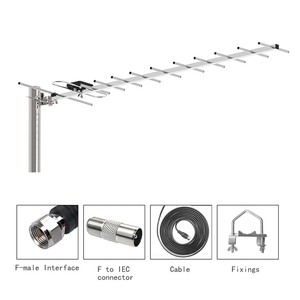 <b>Tv</b> Antenna Tdt <b>Plug</b> 8k hd <b>Tv</b> Antenna 6 Outdoor Digital Aerial Dvb-t Hdtv Antena - Product Image 2