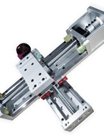 Module de table coulissante linéaire carrée KR60F avec servomoteur, table de travail à portique, mouvement de précision électrique à vis à billes transversale