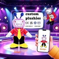 Peluche populaire du jeu Deltarune avec design personnalisable – Peluches douces et jouets en peluche personnalisés pour les jeux