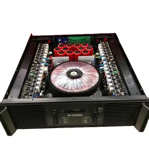 3u कक्षा h 2x1400w चरण शक्ति एम्पलीफायर mt1601