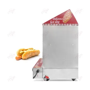 Temperature Control Electric Hot Dog Warmer Display Hot Dog Steamer Bun Warmer