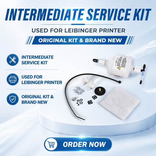 Original New Factory Leibinger Intermediate Service Kit with Chip 55-004678S JET2one JET2neo JET3up for LEIBINGER Inkjet Printer