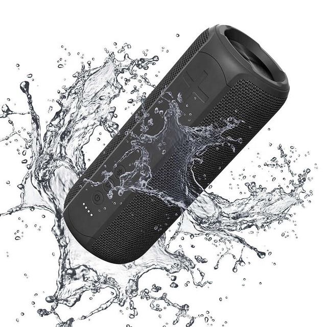 30W High Power Bluetooth Speaker Heavy Bass Outdoor Waterproof RGB Light FM AUX Portable Wireless Subwoofer