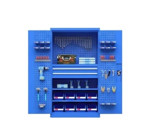 Ensemble d'outils personnalisé à 2 portes, conteneur <span class=keywords><strong>de</strong></span> rangement pour <span class=keywords><strong>garage</strong></span>, armoire <span class=keywords><strong>de</strong></span> rangement pour outils en acier laminé à froid, poste <span class=keywords><strong>de</strong></span> travail - Product Image 2