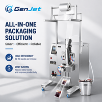 Máquina Automática CNC para Envasado de Líquidos, Equipo de Llenado y Sellado de Fluidos Puros para Producción de Agua, Leche, Jugo y Bebidas en Bolsas
