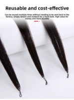Extensions capillaires invisibles pour femmes, 3 générations, non pliables, en plumes, double trame, cheveux Remy naturels, qualité 9A 10A