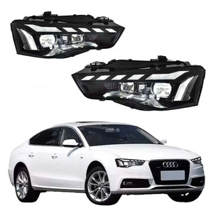 Pour <span class=keywords><strong>Audi</strong></span> <span class=keywords><strong>A3</strong></span> 2013-2016, kit de modernisation de phares à LED, une touche de bleu, <span class=keywords><strong>feux</strong></span> de jour, double lentille, <span class=keywords><strong>feux</strong></span> de route, 13-16 - Product Image 2