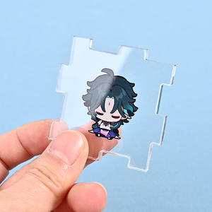 Rompecabezas Acrílico Personalizado DIY, Decoración de Escritorio con Diseño de Estrella Animada, Regalo para Fanáticos del Anime, Exhibidor de Tarjetas - Product Image 6