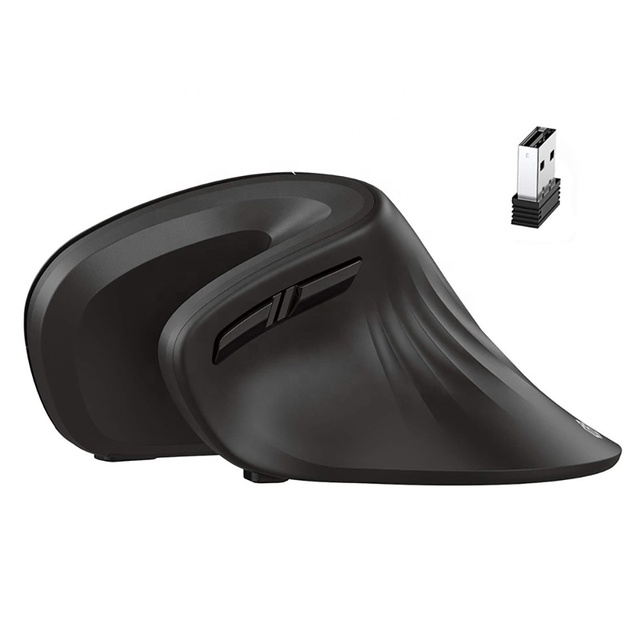 6 Buttons Optical 2.4G Wireless Mouse Rechargeable Battery Home Office Ergonomic Vertical Mouse