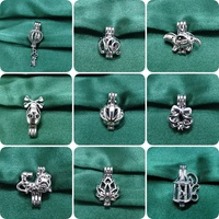 Pendentif diffuseur d'arômes portable, ouvrable, en alliage de cuivre, avec breloques cage à perles creuse, support pour perles parfumées, personnalisé pour femmes au quotidien