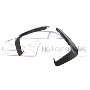 Alette anteriori in fibra di carbonio per facelift S5, canard per S5 B9 <span class=keywords><strong>A5</strong></span> Sline 2017 2018 <span class=keywords><strong>2019</strong></span>, tra i più venduti - Product Image 3