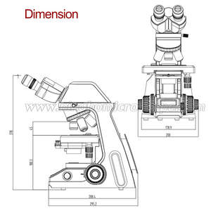 CPD.06.NE300 소형 가르치는 실험 생물학 현미경 - Product Image 6