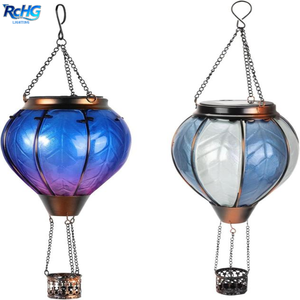 Lámpara <span class=keywords><strong>LED</strong></span> Impermeable con Forma de Llama, Globo Aerostático <span class=keywords><strong>Solar</strong></span>, Lámpara Colgante para Decoración de Jardín, Llama Parpadeante, Decoración Exterior Colgante - Product Image 4