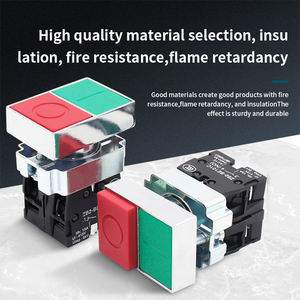 XB2 Series Double Position <strong>Switch</strong> Screw Terminal Button <strong>Switches</strong> Industrial Flat Head Red and Green Button <strong>Switch</strong> - Product Image 5