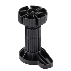 Patas Ajustables de Plástico Cuadradas para Muebles de Sala y Dormitorio, Accesorios de Ajuste para Sofás y Armarios - Product Image 1