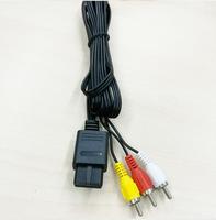 1.8M AV TV RCA n64 AV câble cordon vidéo câble pour cube/pour SNES Nintendo n64 jeu HDTV