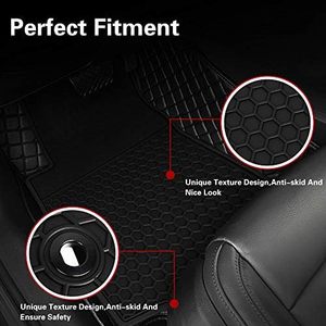 <span class=keywords><strong>Tappetini</strong></span> Auto su misura per <span class=keywords><strong>Jeep</strong></span> <span class=keywords><strong>Renegade</strong></span> 2015-2025 resistente per tutte le intemperie in lattice inodore tappetino Auto - Product Image 4