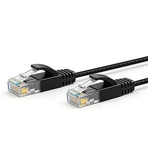 Câble Ethernet Cat6 Slim UTP D-sunty, 24AWG/26AWG/28AWG, cuivre pur, non blindé, haute vitesse, RJ45, cordon de raccordement LAN, 1m, données - Product Image 6