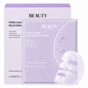 Masque Hydrogel Raffermissant au <span class=keywords><strong>Caviar</strong></span> PDRN, Masque de Nuit pour le Visage, Éclat et Récupération de la Peau, Rajeunissant, Coréen - Product Image 3