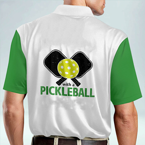 Camiseta Polo Personalizada de Alto Rendimiento para Hombre, Impresión de Camisetas Polo de Pickleball, Tela de Secado Rápido, Camiseta Polo Deportiva Perfecta para Pickleball - Product Image 3