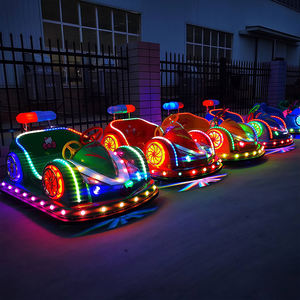 Produttore diretto 24V bambini elettrico con luci luminose a LED autoscontro elettrico, un popolare Autoscooter per parco avventura - Product Image 4